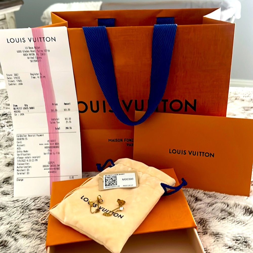 Louis Vuitton Petit Earrings